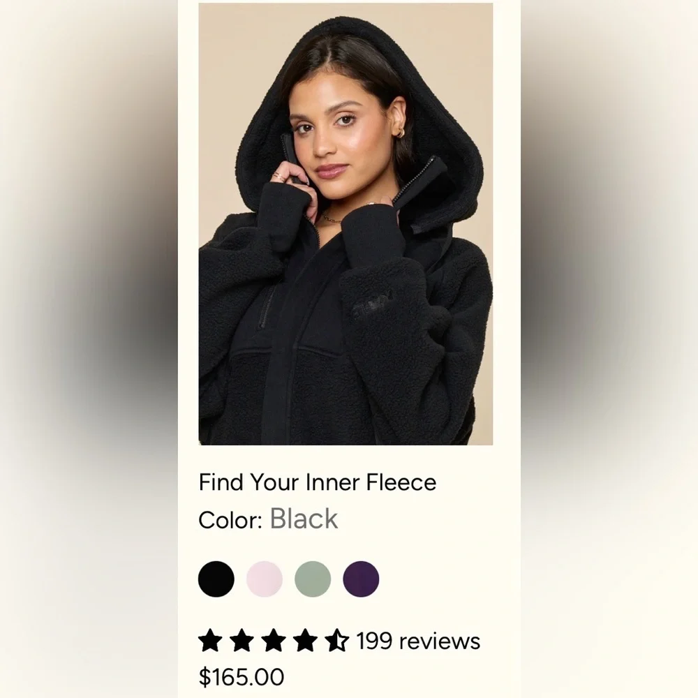 POPFLEX Find your inner fleece jacket in Chocolate - Picture 3 of 13